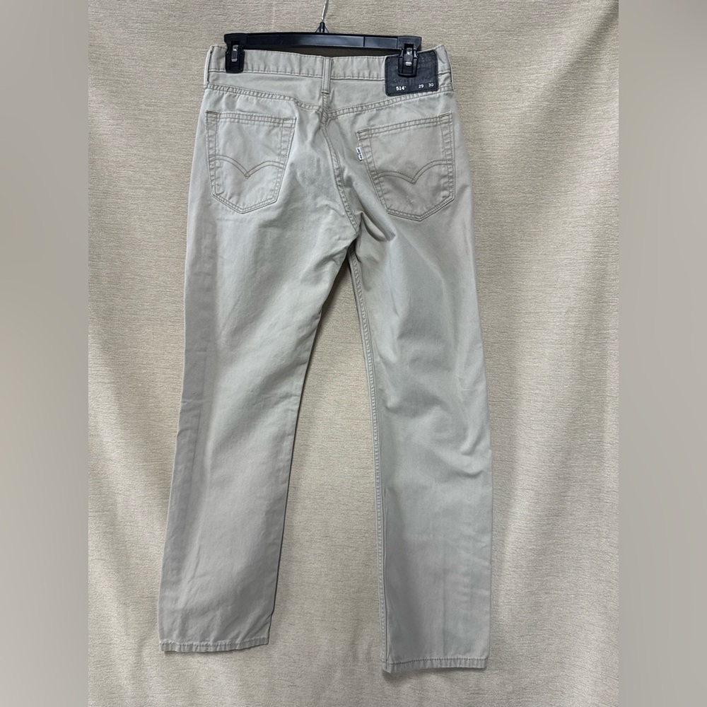 Levi's 514 Men's Light Tan Straight Jeans 29x30